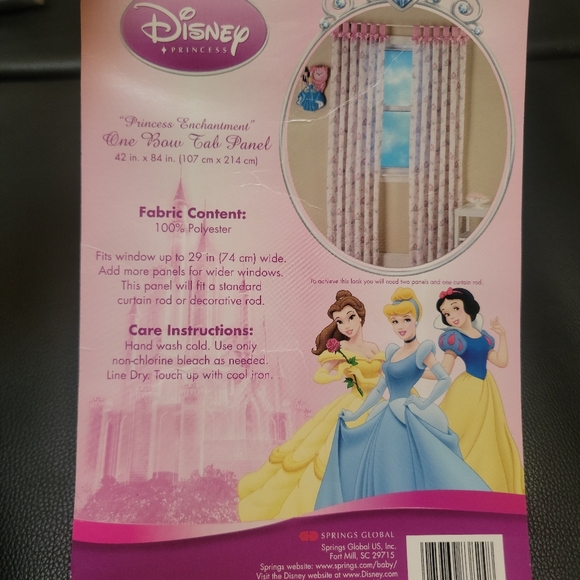 CINDERELLA PRINCESS ENCHANTMENT WINDOW PANELS - Picture 3 of 17